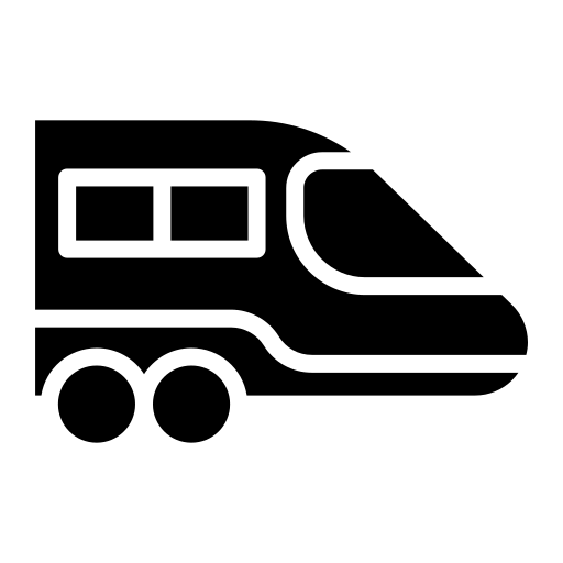 high speed rail icon